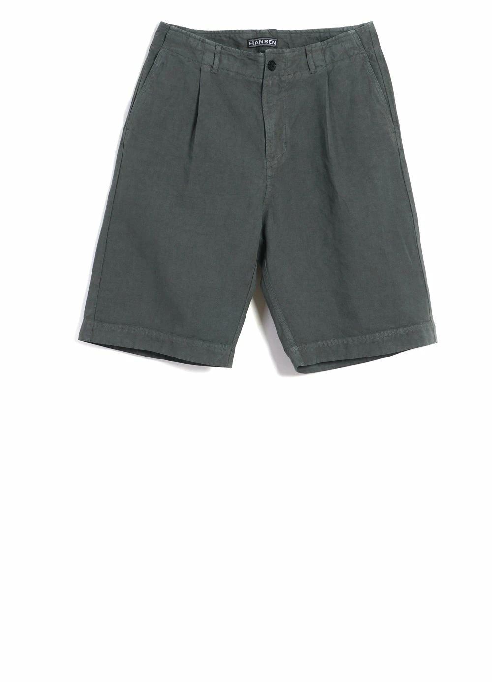 HANSEN GARMENTS ROBIN | Super Wide Pleated Shorts | Oxidized