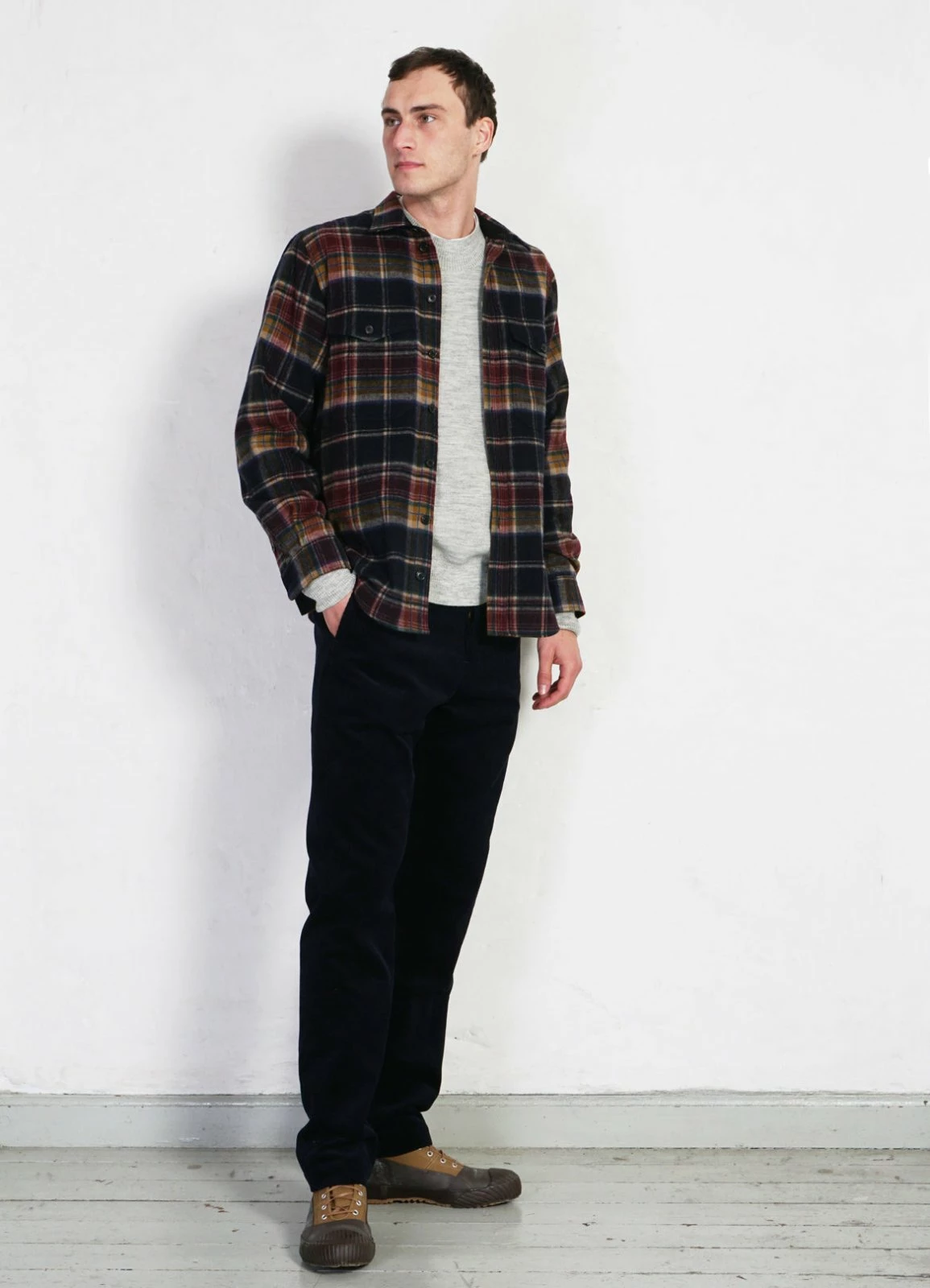 HANSEN GARMENTS RUBEN | Casual Over Shirt | Multi Colour Check - Image 3