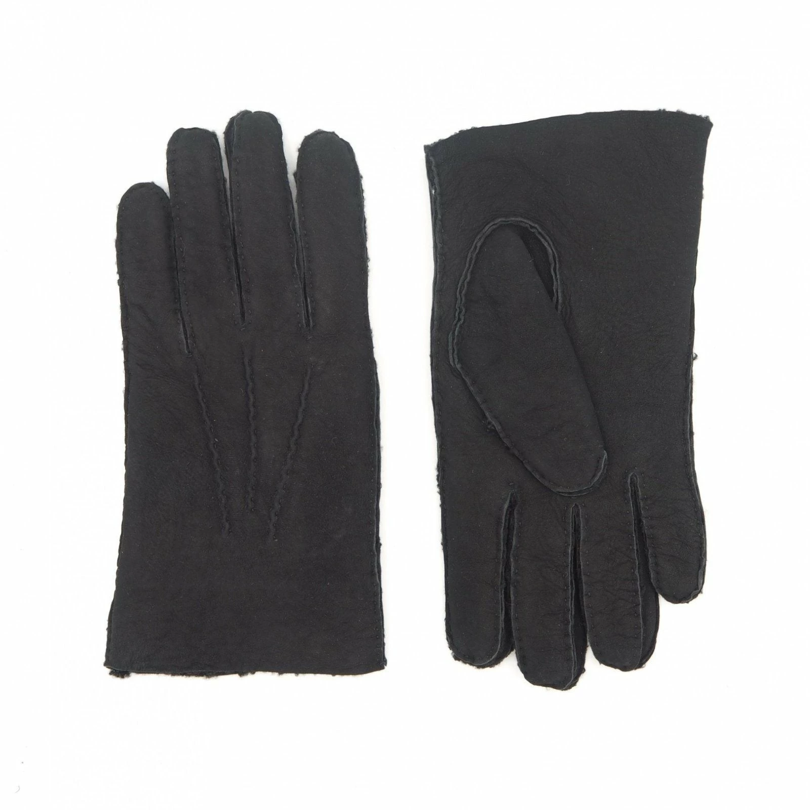 SAUSO SAMU | Curly Lamb Fur | Black