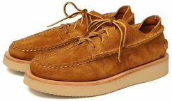 YUKETEN SEMI HANDSEWN MAINE GUIDE OX DB | Moccasin Shoe | FO G Brown