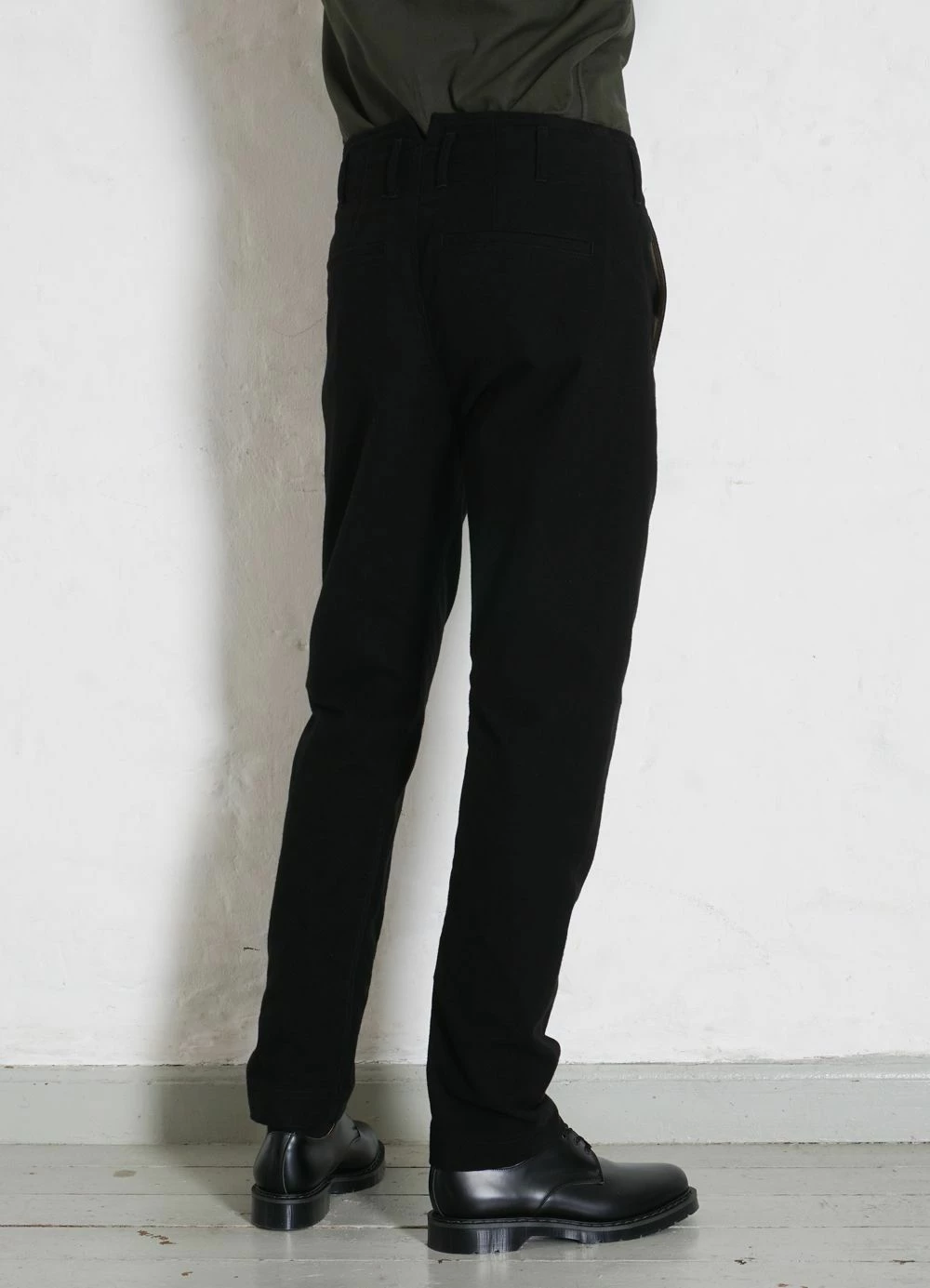 HANSEN GARMENTS SVENNING | Slim Fit Trousers | Black - Image 4