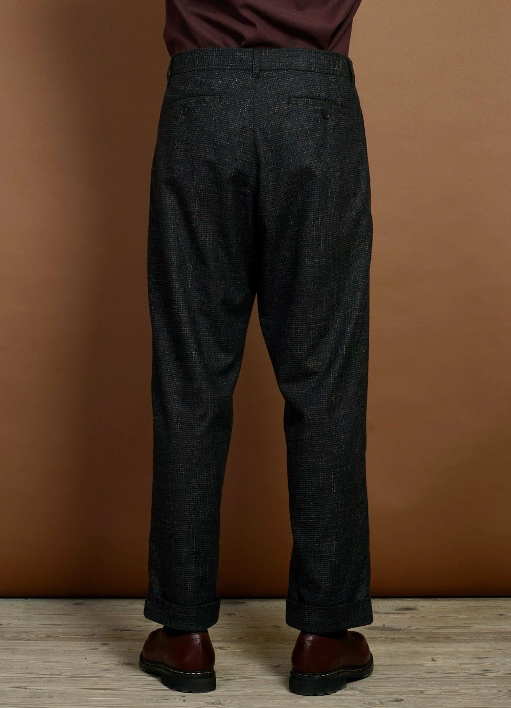 HANSEN GARMENTS SYLVESTER | Double Pleated Trousers | Macchiato - Image 7