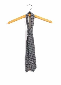 HANSEN GARMENTS TIE | Printed Pattern Tie| Check