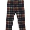 HANSEN GARMENTS TYGE | Wide Cut Cropped Trousers | Multi Colour Check