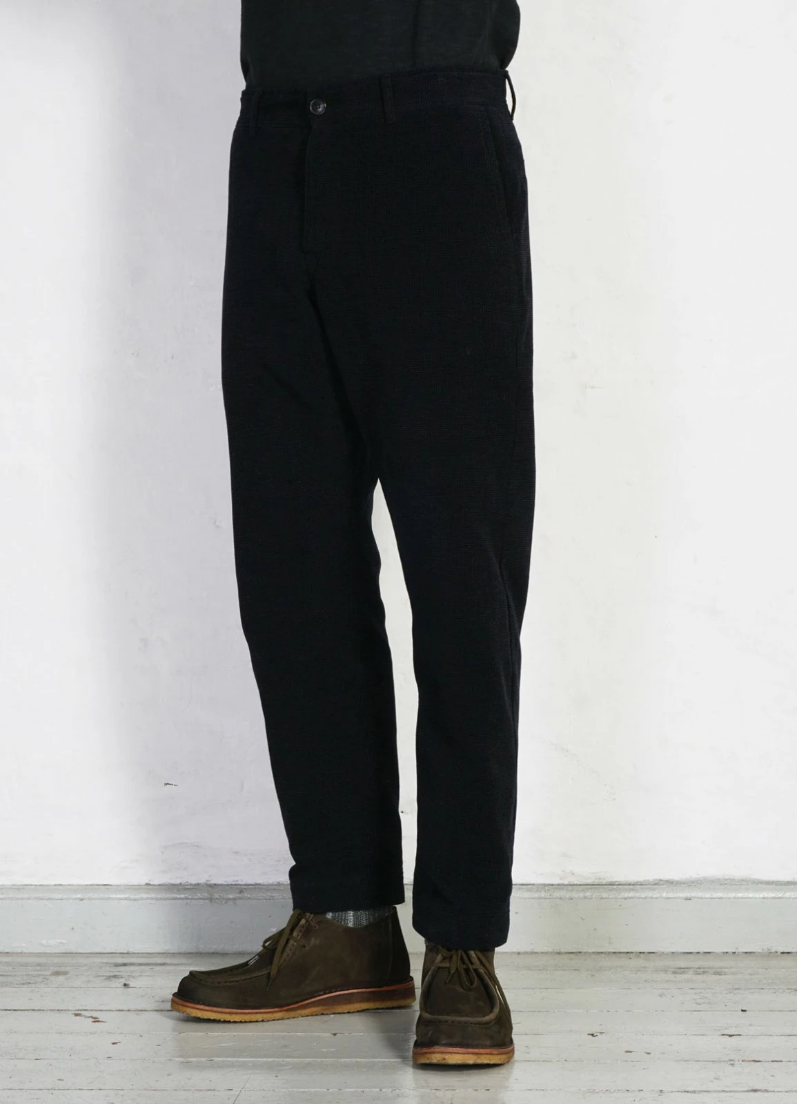 HANSEN GARMENTS TYGE | Wide Cut Cropped Trousers | Onyx - Image 6
