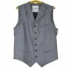 HANSEN GARMENTS WILLIAM | Classic Vest | Grey Melange